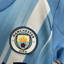 Conjunto Infantil Manchester City 25/26 - Home - Azul