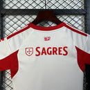 Conjunto Infantil Benfica Branco 25/26  - Away