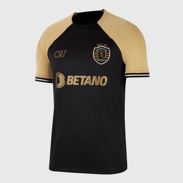 Camisola Sporting CR7 Home 2023/24 - Dourada