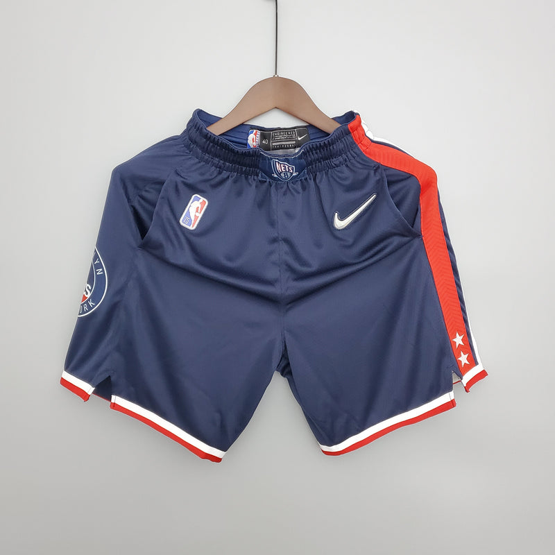 Shorts Nets City Edition Royal Blue NBA - Pokas Store