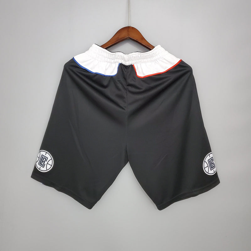 Shorts os Angeles Clippers Black NBA - Pokas Store