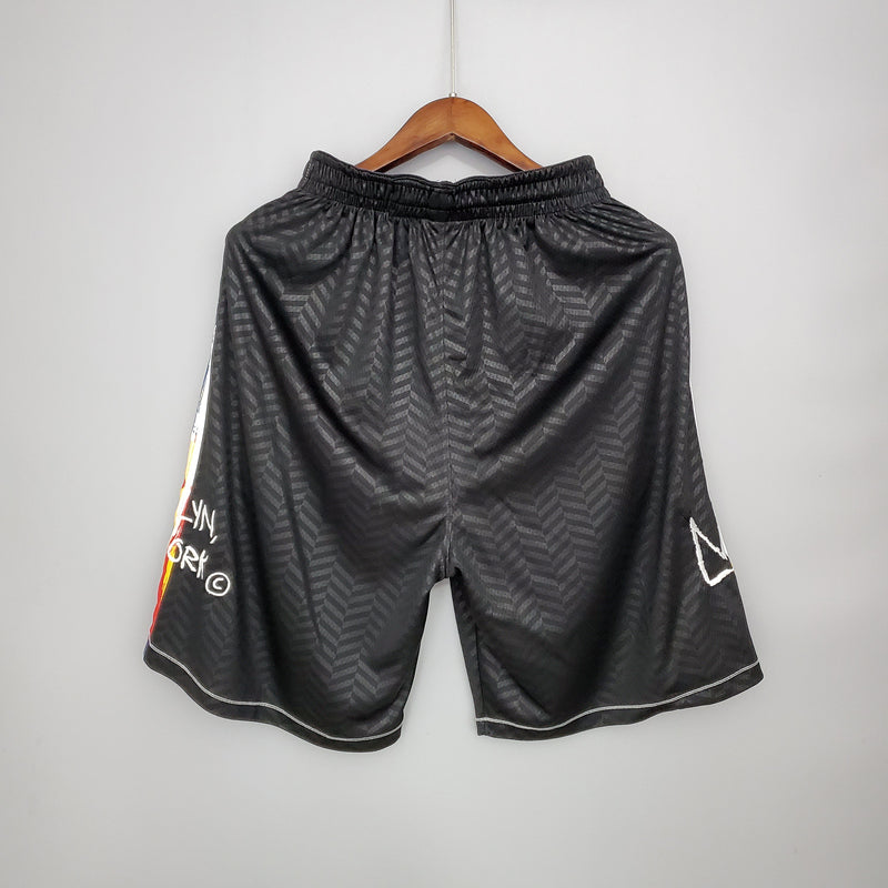 Shorts Brooklyn Nets NBA Black - Pokas Store