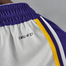 Shorts 75th anniversary Los Angeles Lakers white NBA - Pokas Store