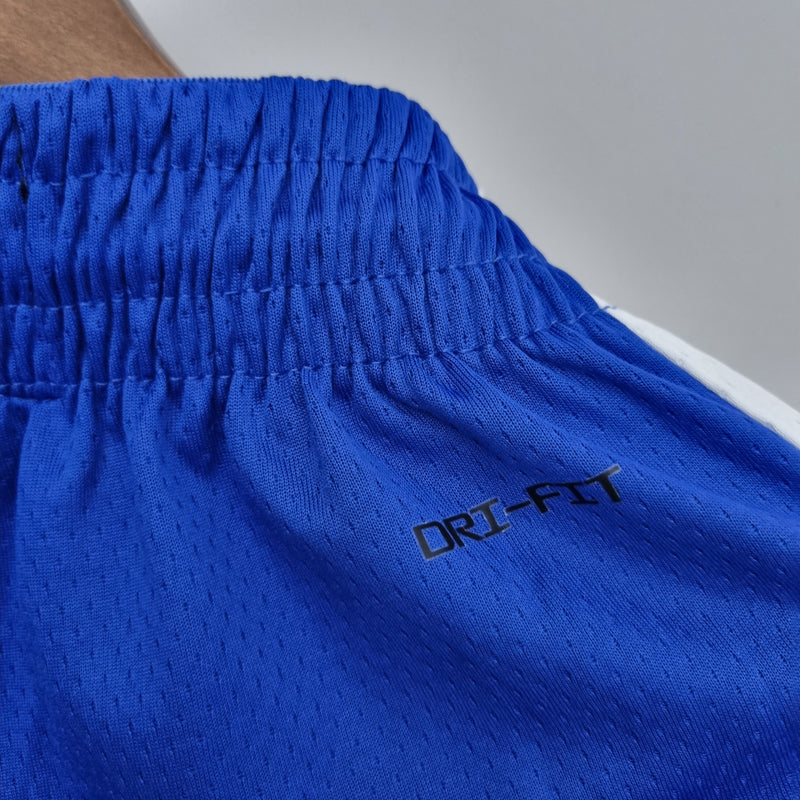 Shorts 75th Anniversary Golden State Warriors Blue NBA - Pokas Store