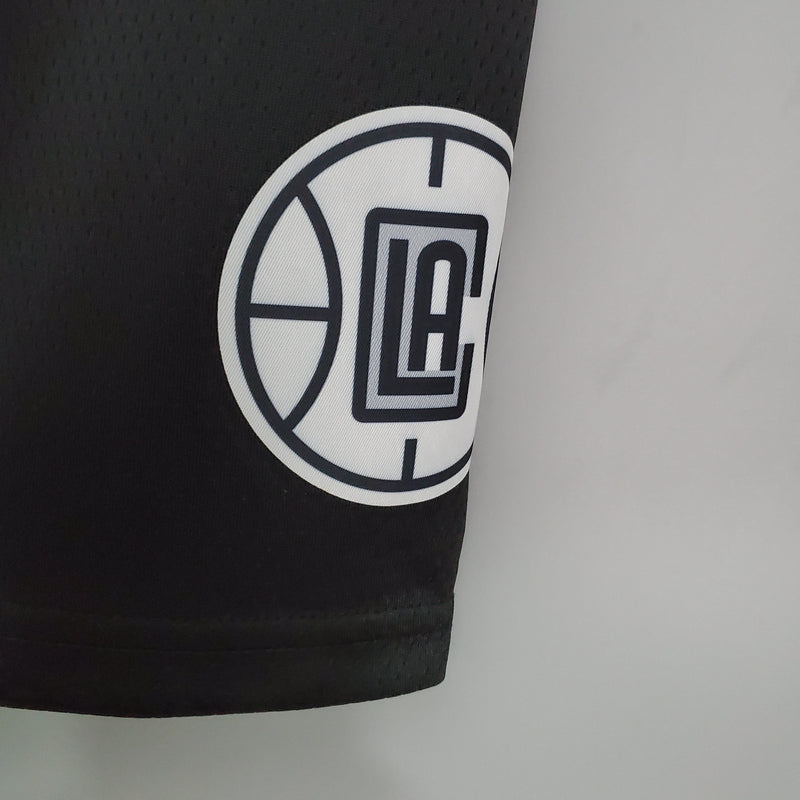 Shorts os Angeles Clippers Black NBA - Pokas Store
