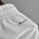 Shorts 75th anniversary Brooklyn Nets White NBA - Pokas Store