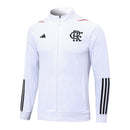 Conjunto de Frio Flamengo 2023/24 Branco - Viagem - Pokas Store