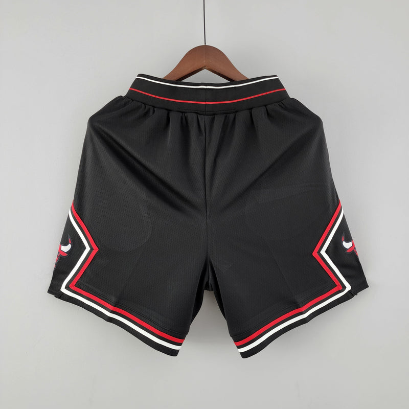 Shorts Chicago Bulls black NBA - Pokas Store