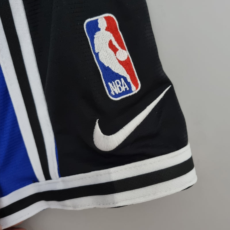Shorts Golden State Warriors Blue Black NBA - Pokas Store