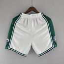 Shorts Dallas Mavericks Urban Edition White Green NBA - Pokas Store