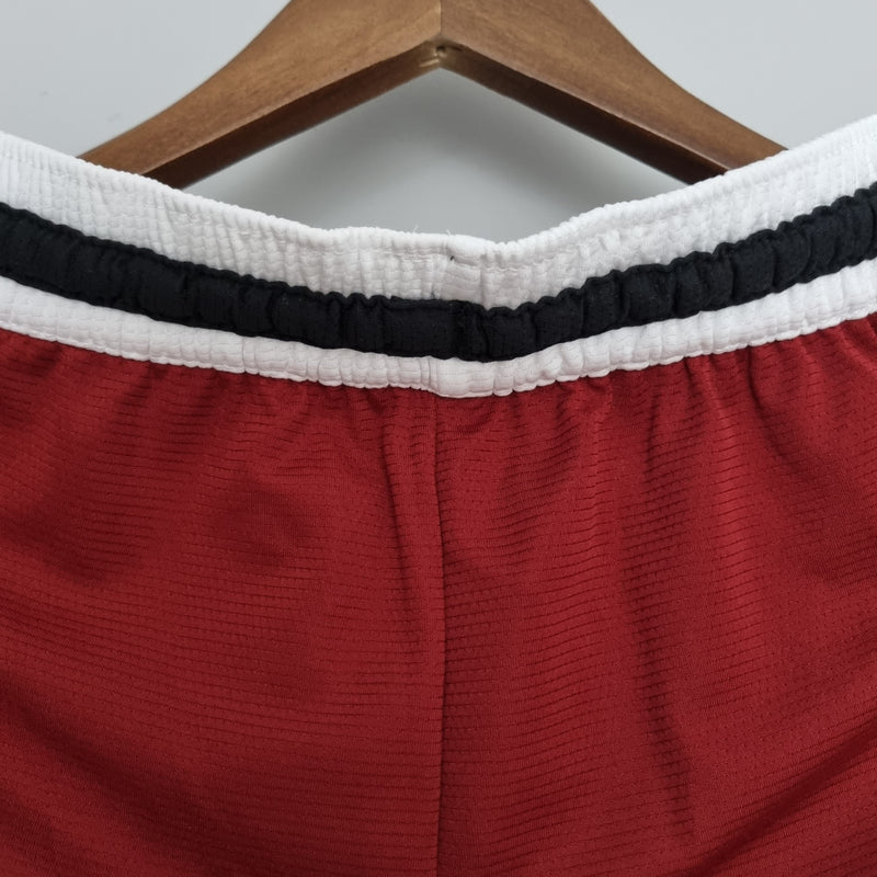Shorts Miami Heat Red Black NBA - Pokas Store