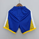Shorts 75th Anniversary Golden State Warriors Blue NBA - Pokas Store