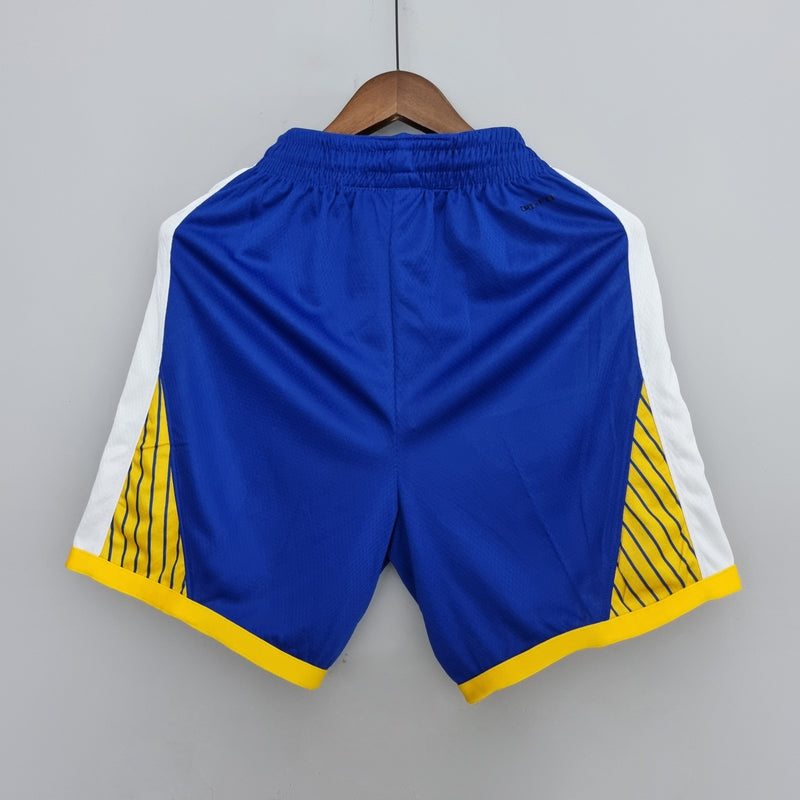Shorts 75th Anniversary Golden State Warriors Blue NBA - Pokas Store