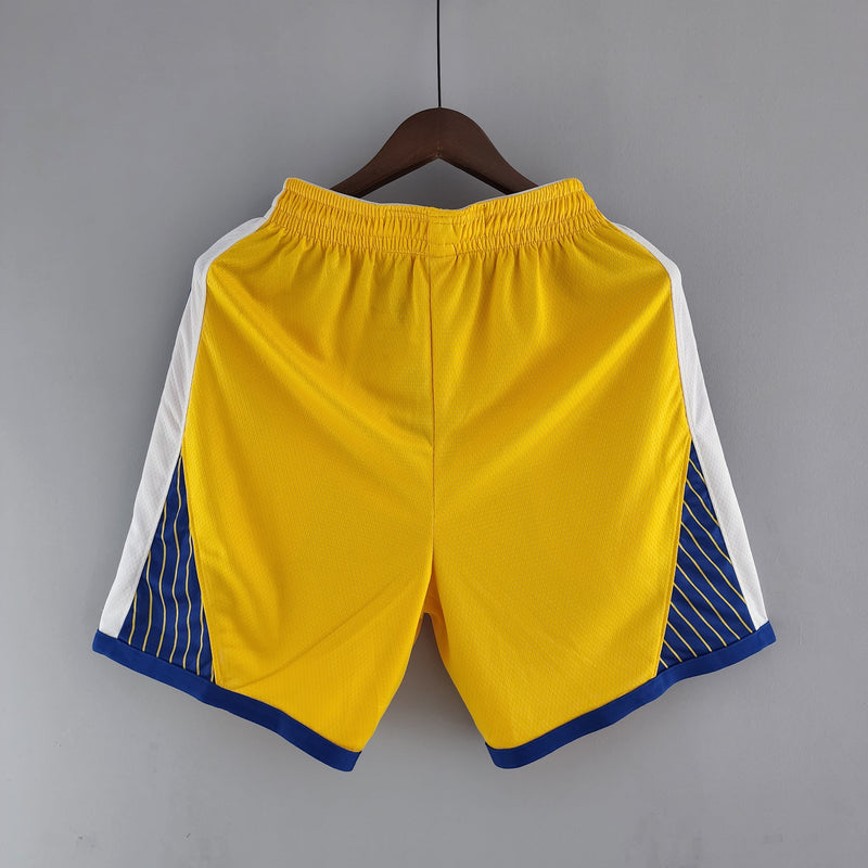 Shorts Golden State Warriors Air Jordan Yellow NBA - Pokas Store