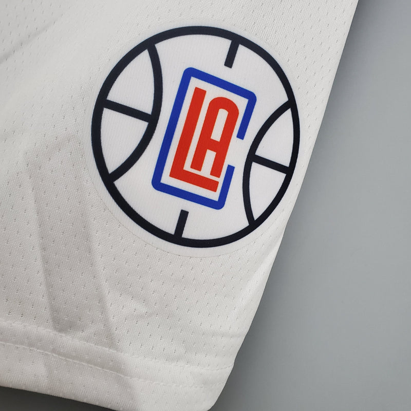 Shorts Clippers Limited Edition White - Pokas Store