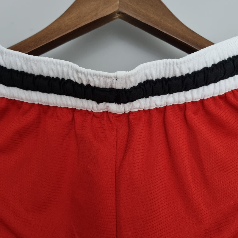 Shorts Chicago Bulls Black Red NBA - Pokas Store