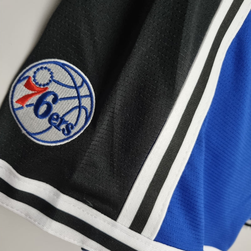 Shorts Philadelphia 76ers Blue Black NBA - Pokas Store