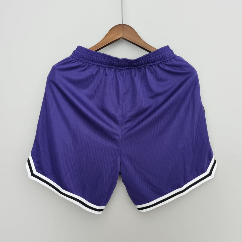Shorts Los Angeles Lakers Purple NBA - Pokas Store