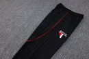Conjunto de Frio São Paulo 2023/24 Preto - Treino - Pokas Store