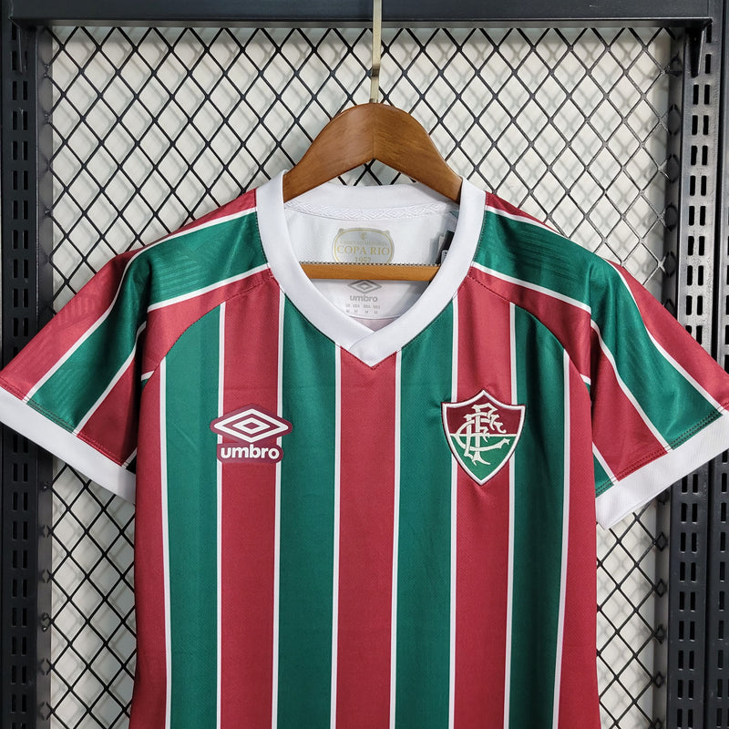 Camisa Fluminense Feminina 2023/24 Home - Pokas Store