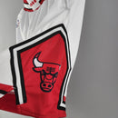 Shorts Chicago Bulls White NBA - Pokas Store