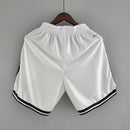 Shorts 75th anniversary Brooklyn Nets White NBA - Pokas Store