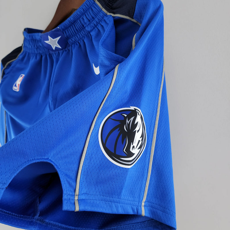 Shorts Dallas Mavericks Blue NBA - Pokas Store