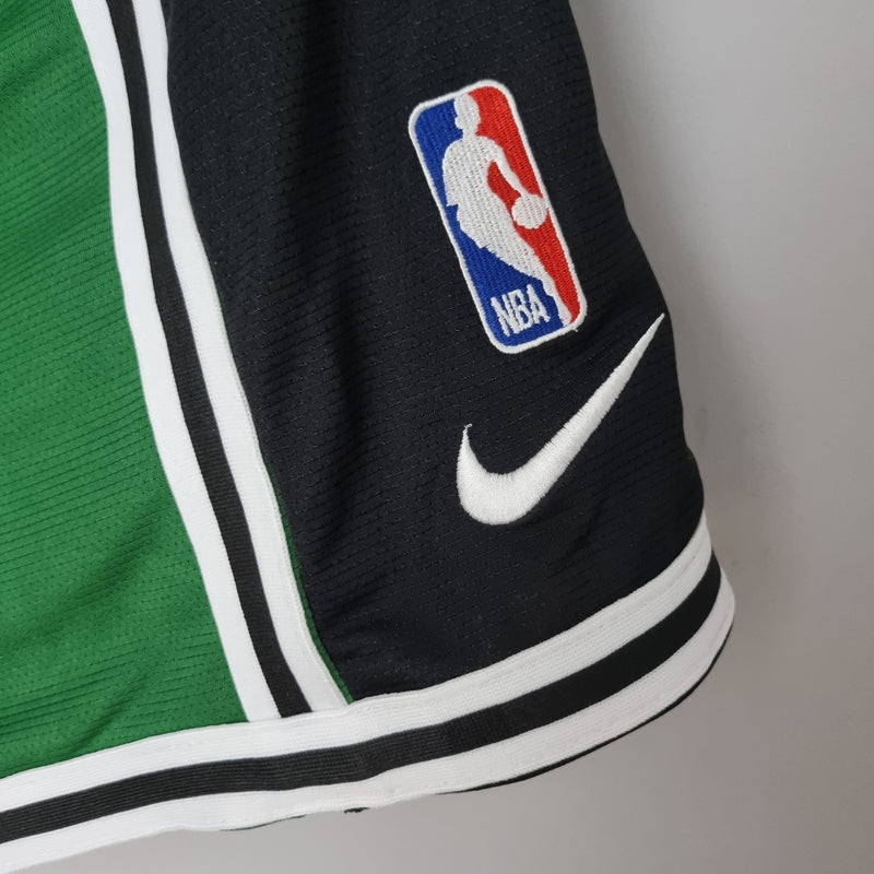 Shorts Boston Celtics Black Green NBA - Pokas Store