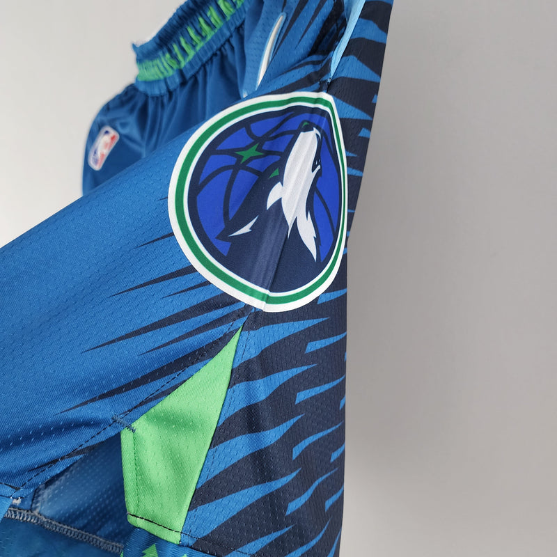 Shorts Minnesota Timberwolves City NBA - Pokas Store