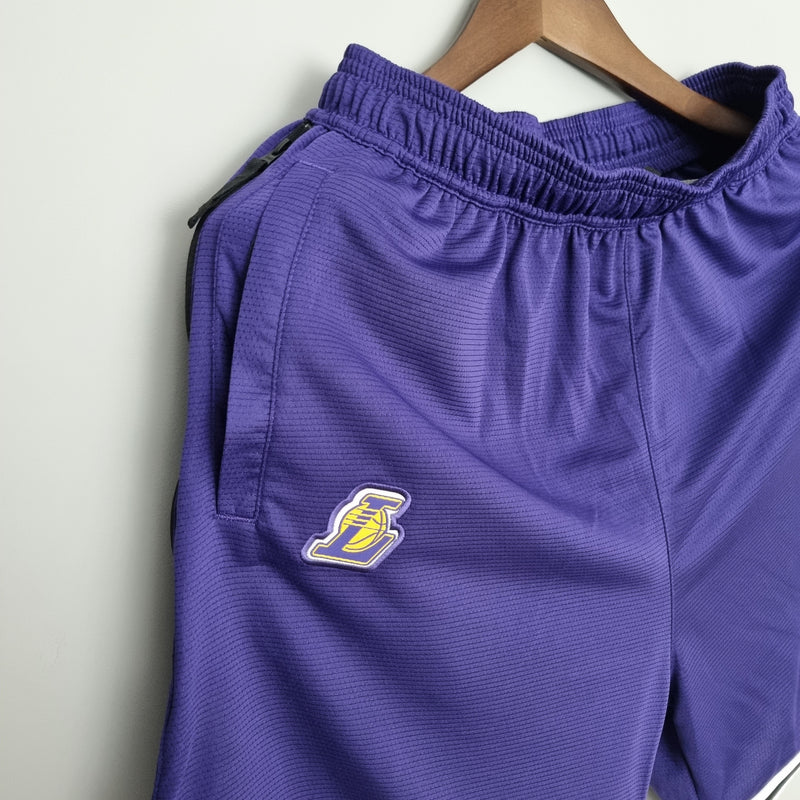 Shorts Los Angeles Lakers Purple NBA - Pokas Store