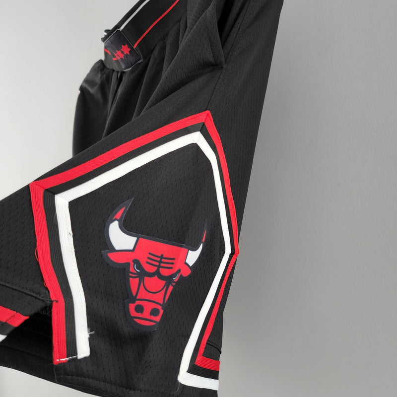 Shorts Chicago Bulls black NBA - Pokas Store