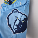 Shorts 75th Anniversary Memphis Grizzlies Jordan Edition Blue Shorts NBA - Pokas Store