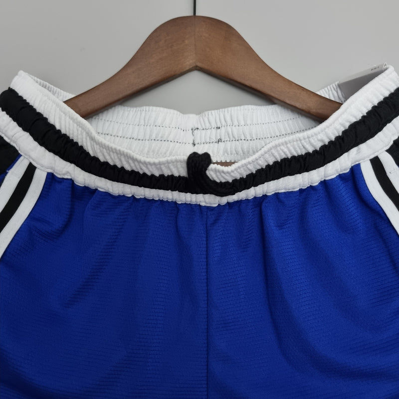 Shorts New York Knicks Blue Black NBA - Pokas Store