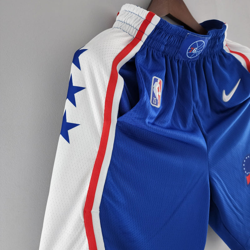 Shorts 75th Anniversary Philadelphia NBA - Pokas Store