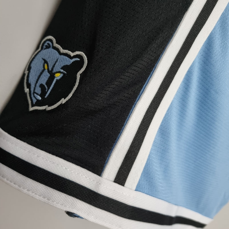 Shorts Memphis Grizzlies Blue Black NBA - Pokas Store