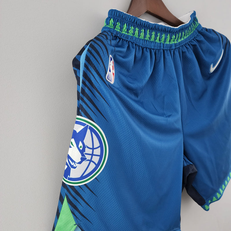 Shorts Minnesota Timberwolves City NBA - Pokas Store