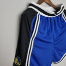 Shorts Golden State Warriors Blue Black NBA - Pokas Store