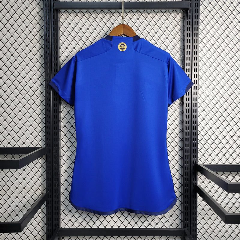 Camisa Feminina Cruzeiro 2023/24 Home - Pokas Store