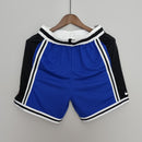 Shorts New York Knicks Blue Black NBA - Pokas Store