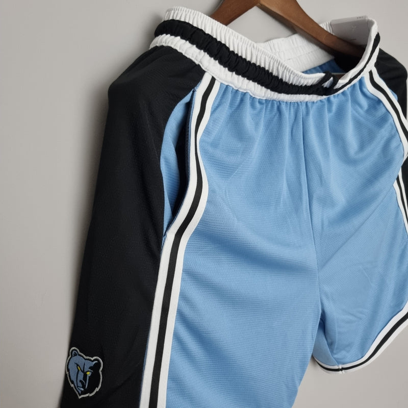 Shorts Memphis Grizzlies Blue Black NBA - Pokas Store