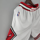 Shorts Chicago Bulls White NBA - Pokas Store