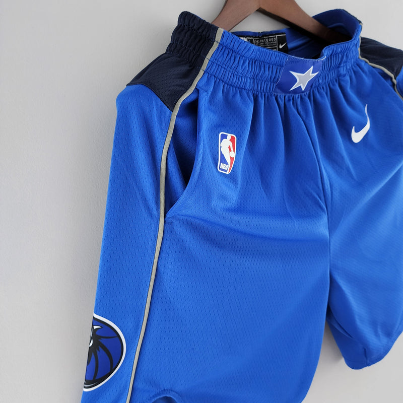 Shorts Dallas Mavericks Blue NBA - Pokas Store