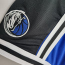 Shorts Dallas Mavericks Blue Black NBA - Pokas Store