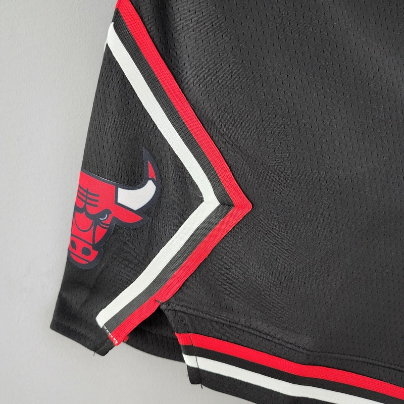 Shorts Chicago Bulls black NBA - Pokas Store