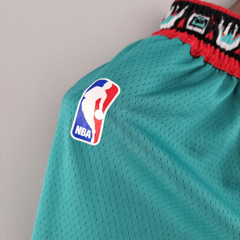 Shorts Memphis Grizzlies Green NBA - Pokas Store
