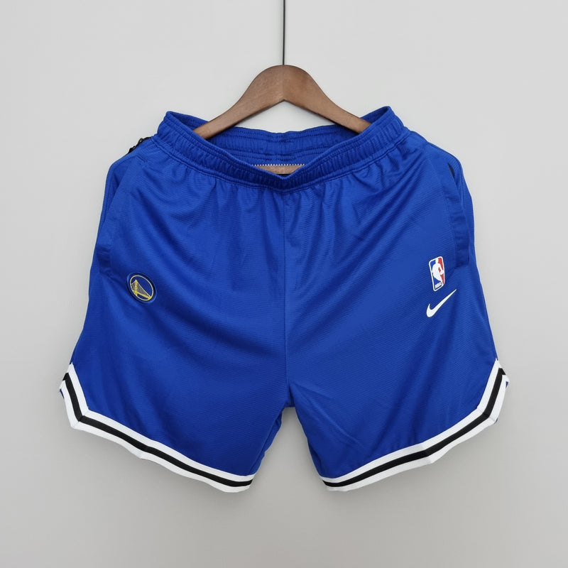 Shorts Golden State Warriors Blue NBA - Pokas Store