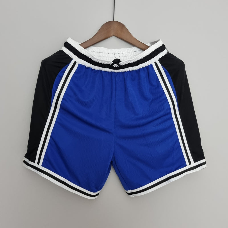 Shorts Golden State Warriors Blue Black NBA - Pokas Store