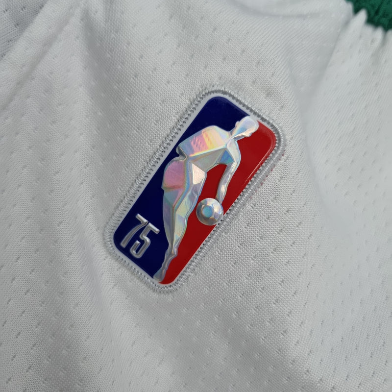 Shorts 75th Anniversary Boston Celtics White NBA - Pokas Store