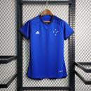 Camisa Feminina Cruzeiro 2023/24 Home - Pokas Store