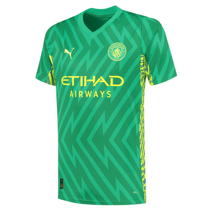 Camisa Manchester City Verde 2023/24 Goleiro - Pokas Store